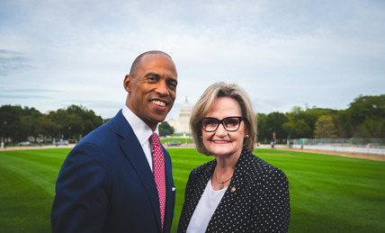 Sec. Turner and Sen. Hyde-Smith at Showcase