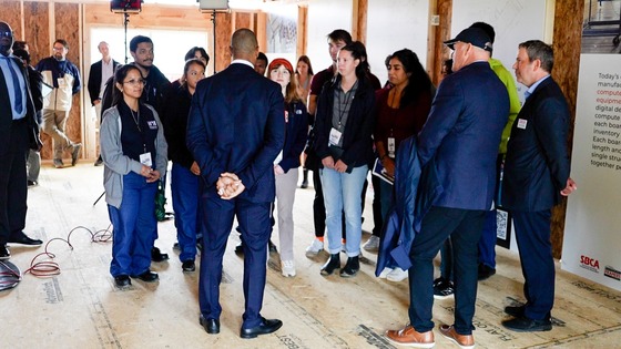 Students Get Hands-On Look at Skilled Trades Building the Future of American Housing Students Get Hands-On Look at Skilled Trades Building the Future of American Housing
