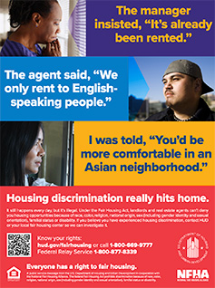NFHA Housing Discrimination Campaign