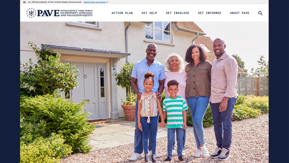 PAVE website PAVE website