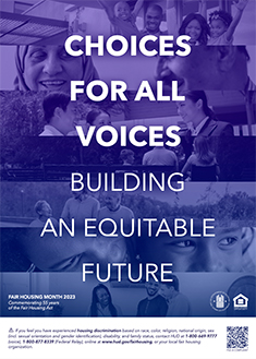 Fair Housing Month 2023 Graphic