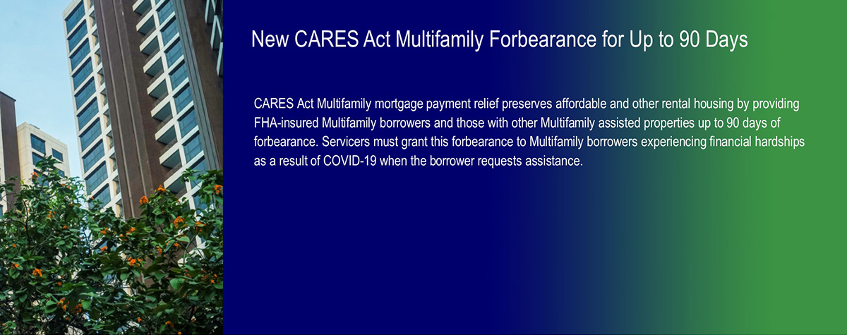 Hud Implements New Cares Act Multifamily Mortgage Payment Relief