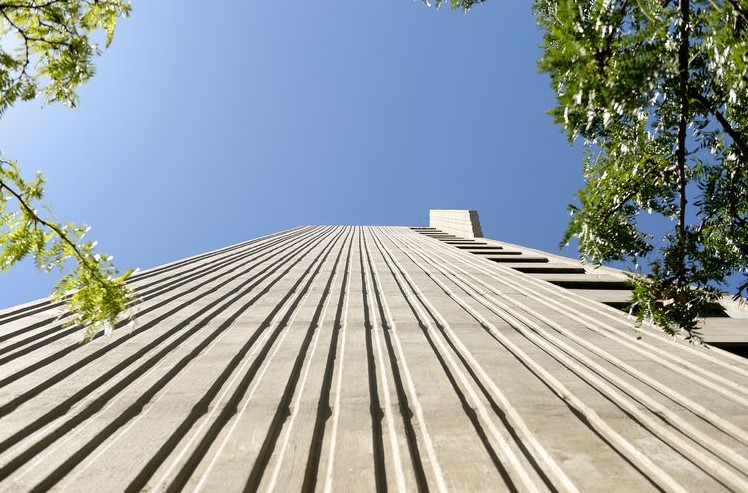 The County High Rise Apartment Tower in Salt Lake City