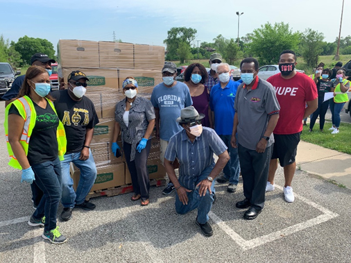 [Gary Housing Authority distributes food boxes every Thursday in June]