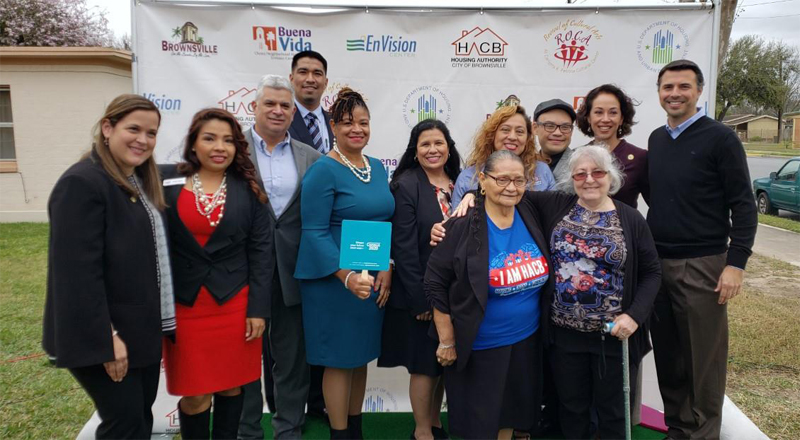 [Photo (Left to right) Marina Zolezzi, Dalilah Garcia, Juan M. Gonzalea, Noel Bernal, Unabyrd Wadmas, Leslie A. Bradley, Hilda Ledezma, Ms. Villarreal, Ms. Catherine, Roman Gonzalez, Nurtith GalonskyPizana, Patricio Sampayo.]