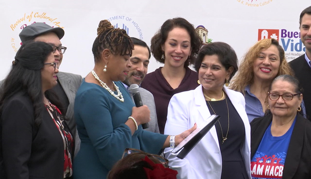 [HUD Officials join Brownsville mayor in designation of EnVision Center.]