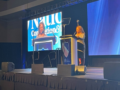 Deputy Secretary Adrianne Todman at the 2022 League of United Latin American Citizens (LULAC) National Convention Deputy Secretary Adrianne Todman at the 2022 League of United Latin American Citizens (LULAC) National Convention