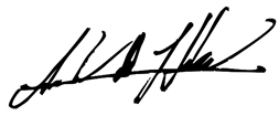 [Andrew D. Hughes' signature]