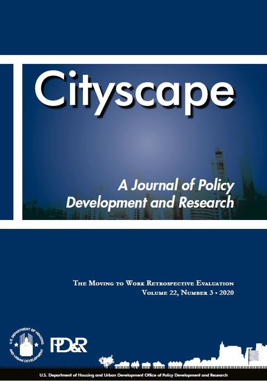 Cover page of the HUD Cityscape Symposium Reflects on MTW