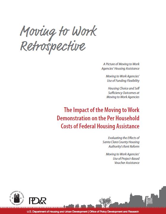 Cover page of the Impact of the Moving to Work Demonstration on the Per Household Costs of Federal Housing Assistance