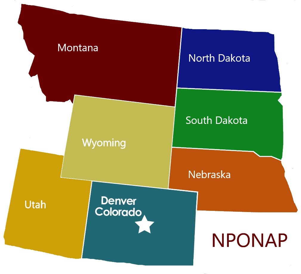 NPONAP Region Map