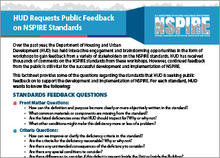 A thumbnail representation of the top half of the NSPIRE Life-threatening Deficiencies Factsheet PDF.