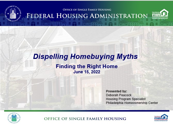 [thumbnail picture of Finding_the_Right_Home Presentation Cover]