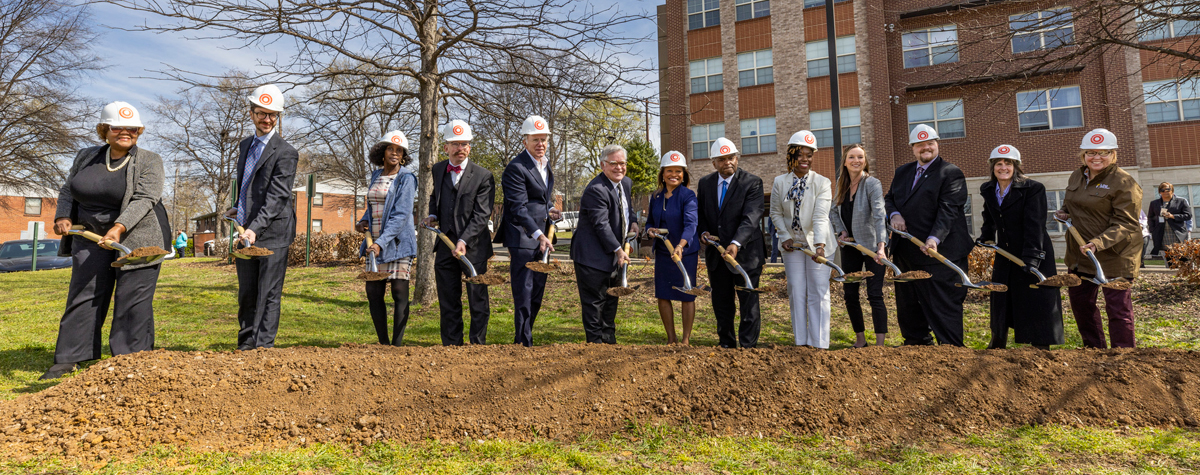 [Deputy Secretary Adrianne Todman Joins Metropolitan Development and Housing Agency for Groundbreaking on Newest Residential Development at Cayce Place]. 