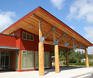 Community Building built with ICDBG funds